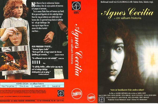 AGNES CECILIA - EN SÄLLSAM HISTORIA (VHS)
